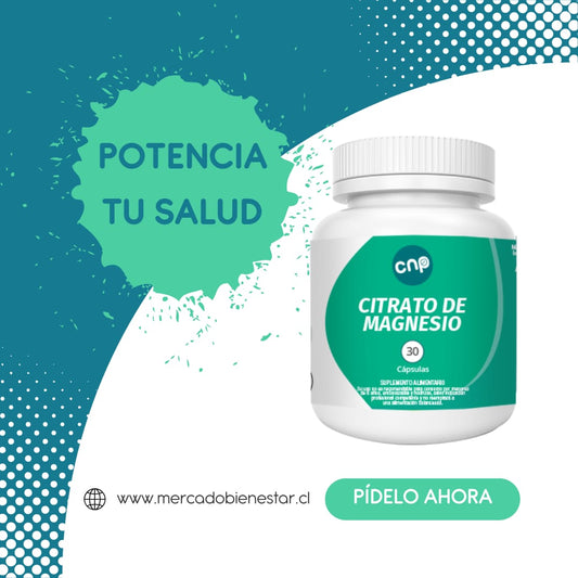 ✨ Citrato de Magnesio: El Mineral que Potencia tu Salud 🌟 ✨