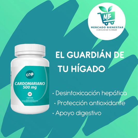 🌿 Cardo Mariano: El Guardián de Tu Hígado 💚 🌿