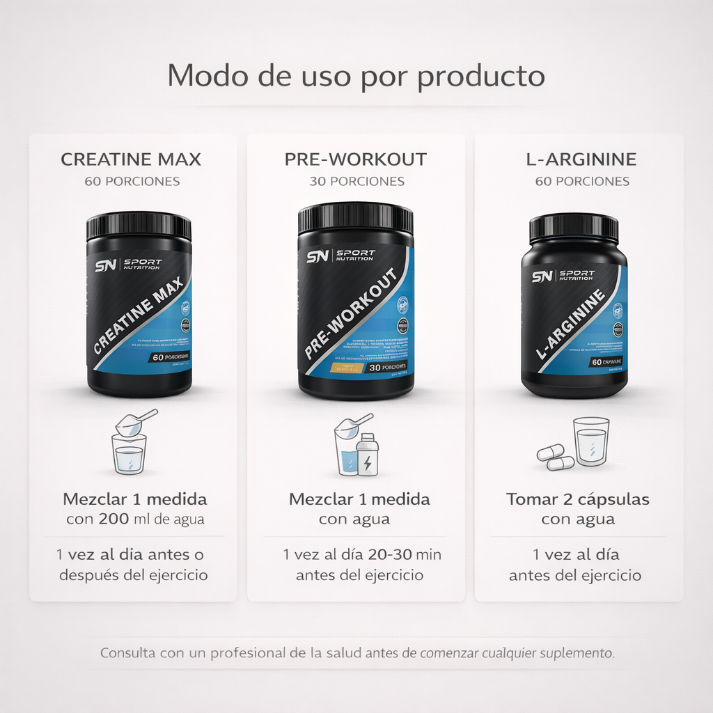 Pack Bienestar - Rendimiento y Recuperación | Energía, Fuerza y Recuperación Muscular
