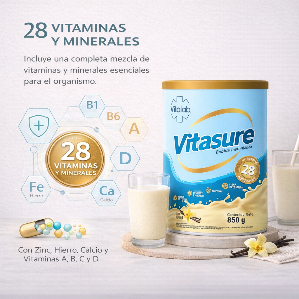 Vitasure – Nutrición diaria equilibrada | 850 g