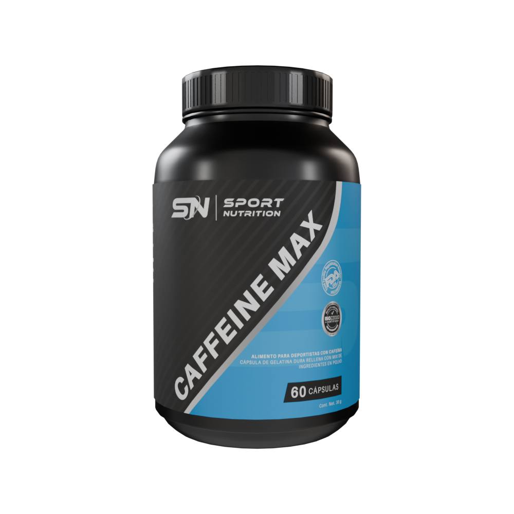 Caffeine Max 200 mg – Energía, enfoque y rendimiento deportivo | 60 cápsulas