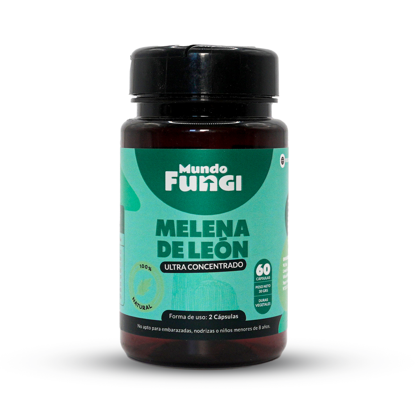 Cápsulas de Melena de León – Ultra Concentrado (60 caps)