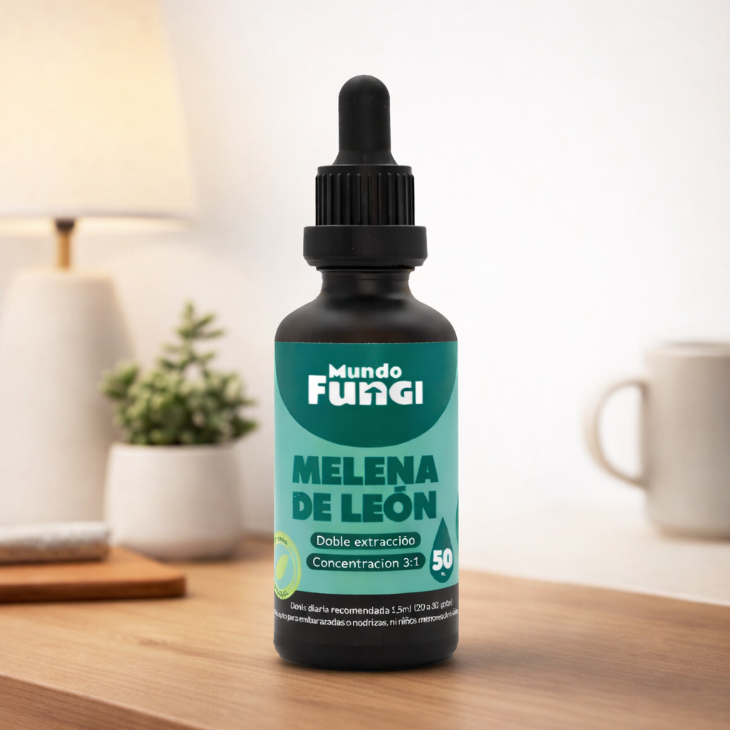 Extracto de Melena de León en gotas – Doble Extracción 3:1 (50 ml)