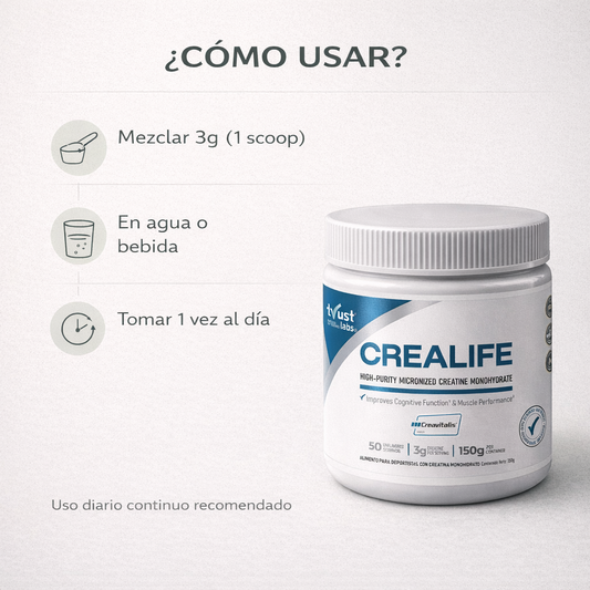 Crealife® - Creatina Monohidratada 150g by Creavitalis®