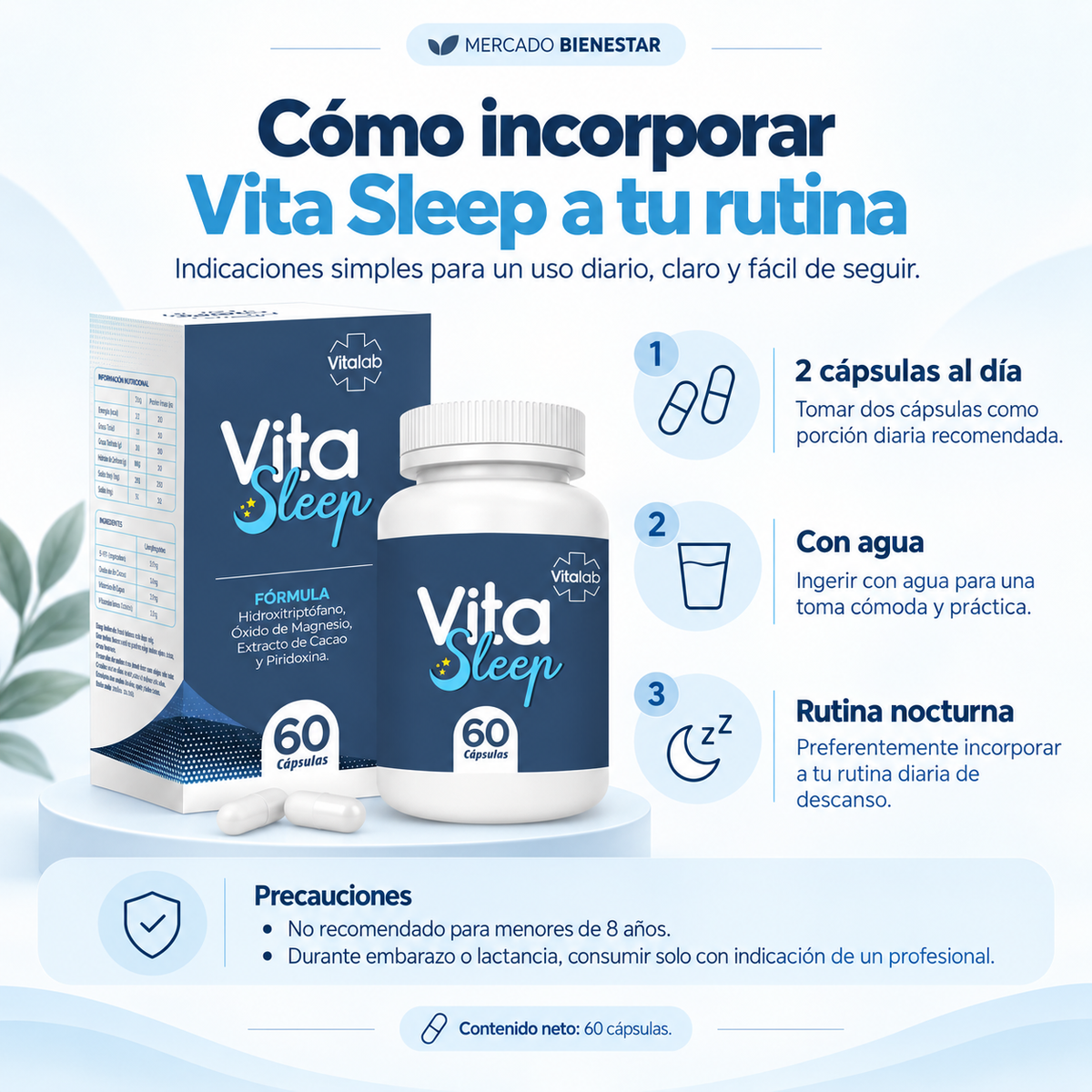 Vitasleep 60 Capsulas