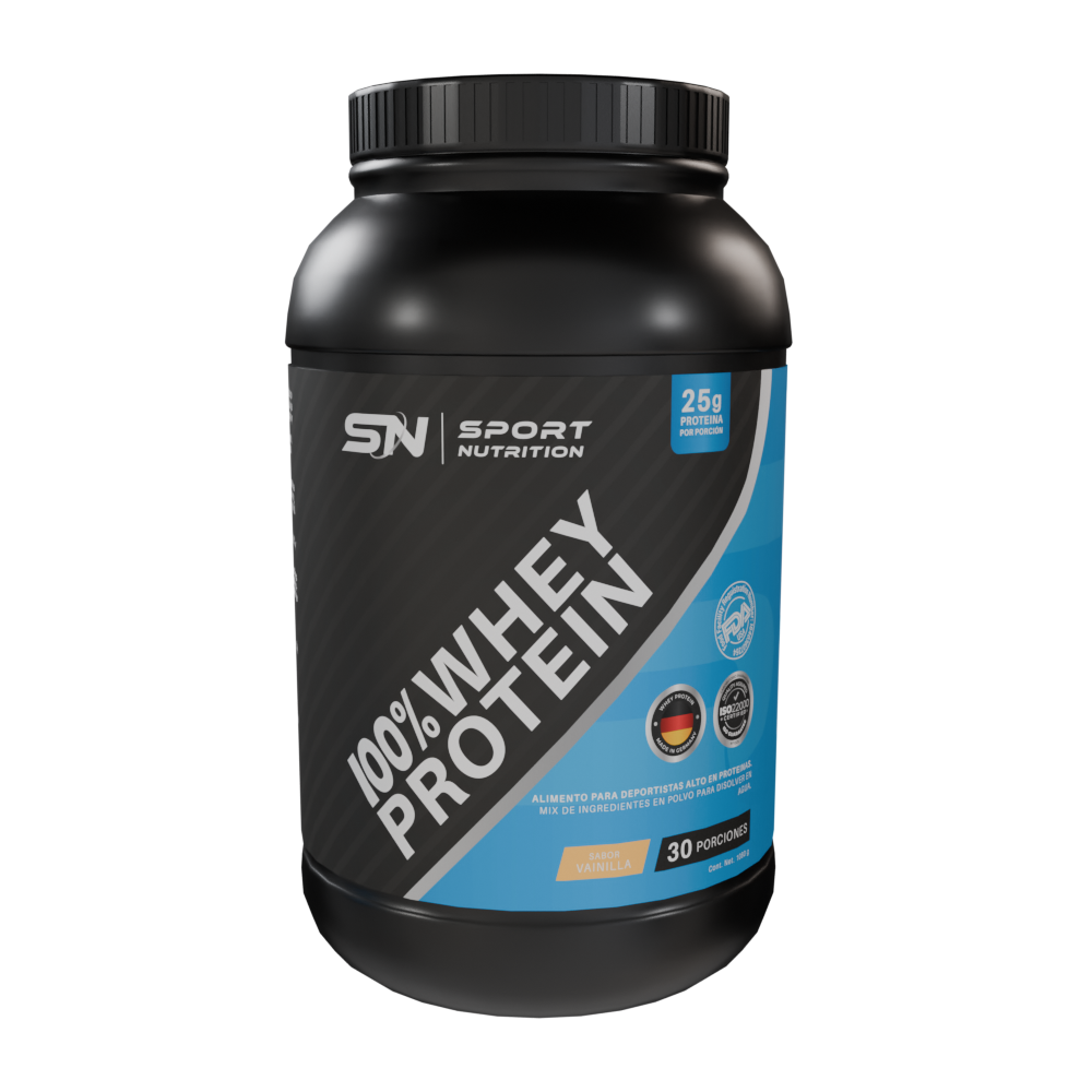 100% Whey Protein Vainilla – Potencia tu Rendimiento | 1000 g