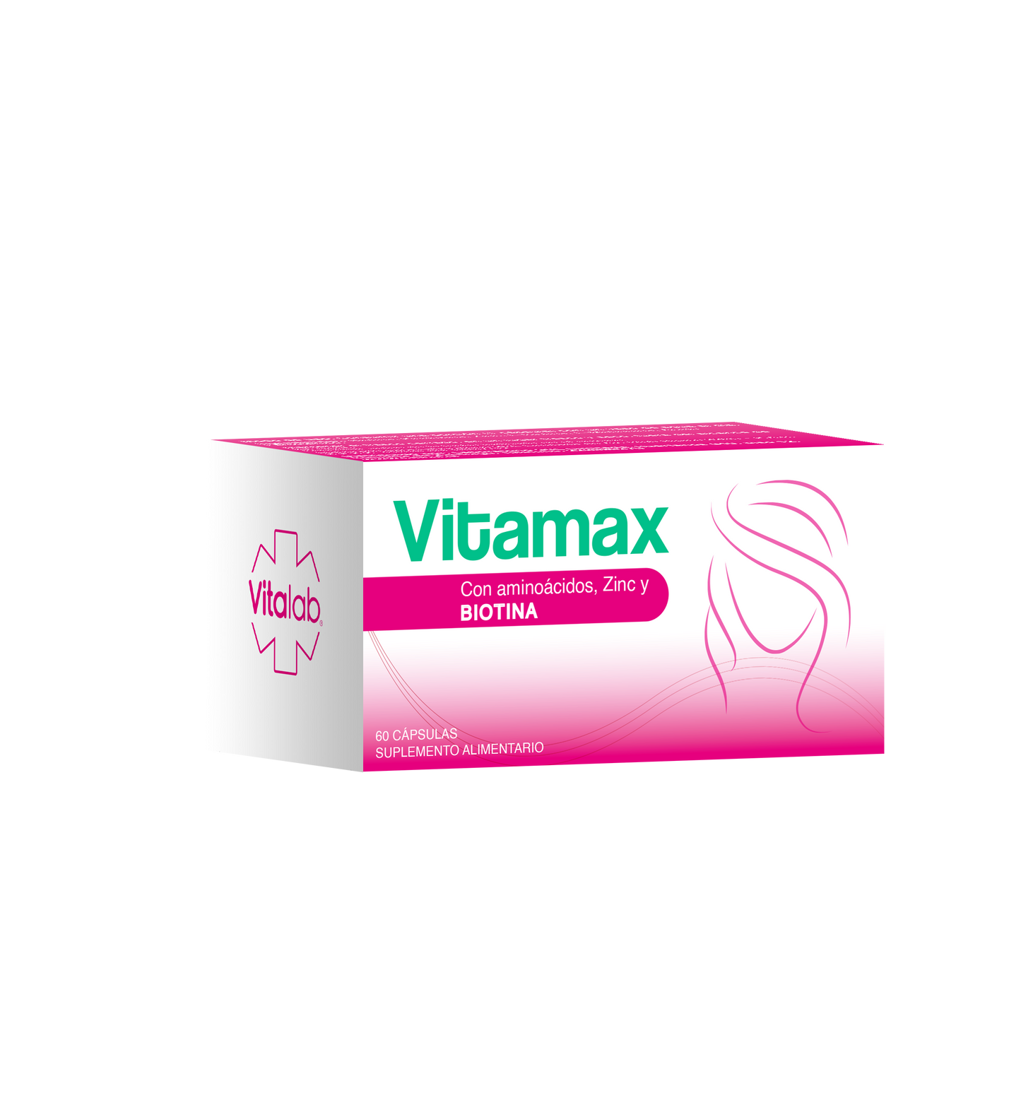 Vitamax – Fortalecimiento de cabello, piel y uñas | Con aminoácidos, zinc y biotina