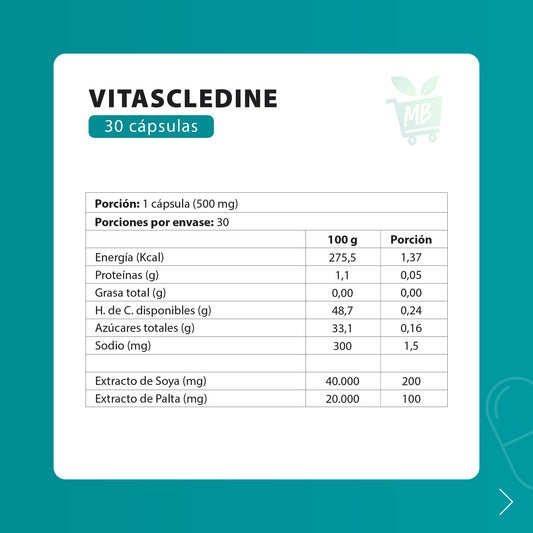 Vitascledine – Soporte articular natural | 30 cápsulas