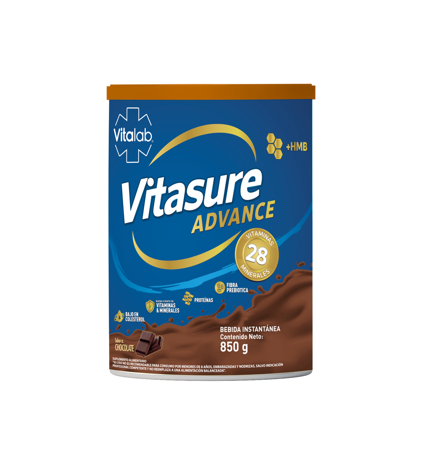 Vitasure Advance - Nutrición avanzada con HMB y 28 vitaminas | 850g