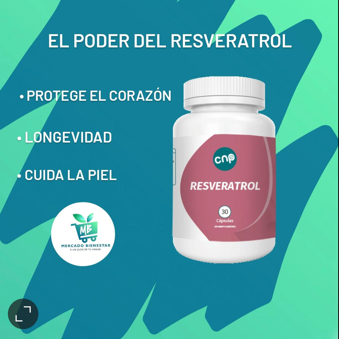 ✨ El Poder del Resveratrol: Tu Aliado Antioxidante 🌱 ✨