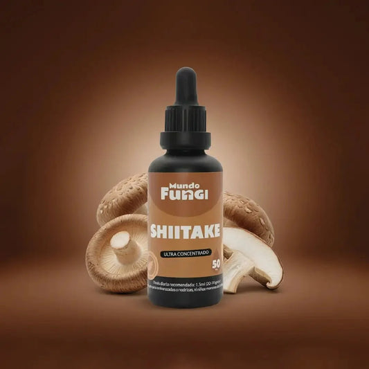 Extracto de Shiitake en gotas – Doble Extracción 3:1 (50 ml)
