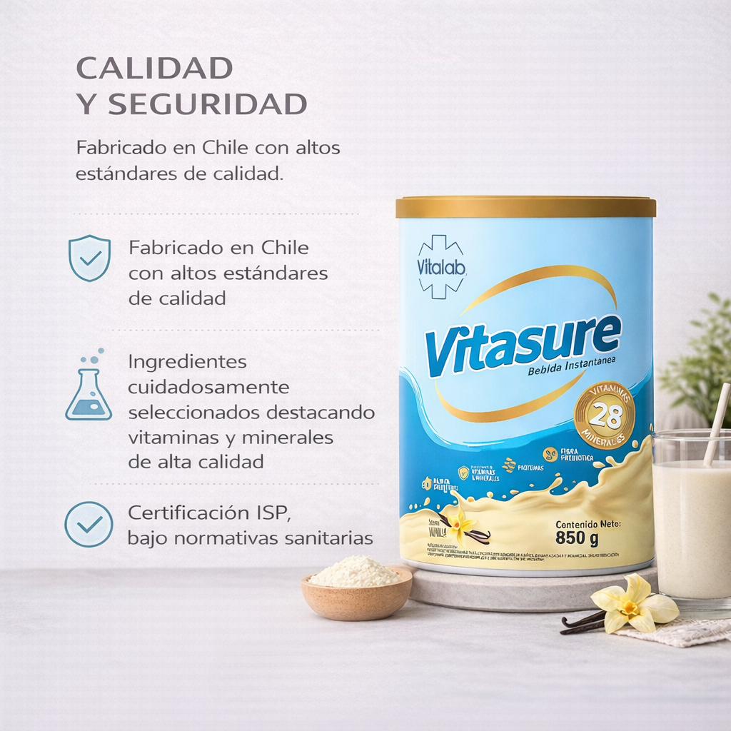 Vitasure – Nutrición diaria equilibrada | 850 g