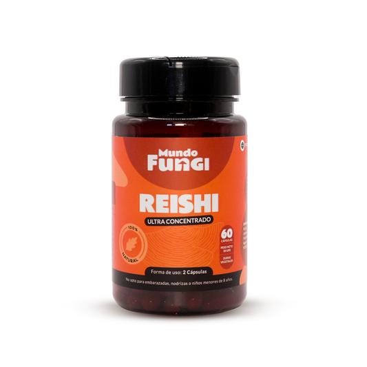 Cápsulas de Reishi – Ultra Concentrado (60 caps)