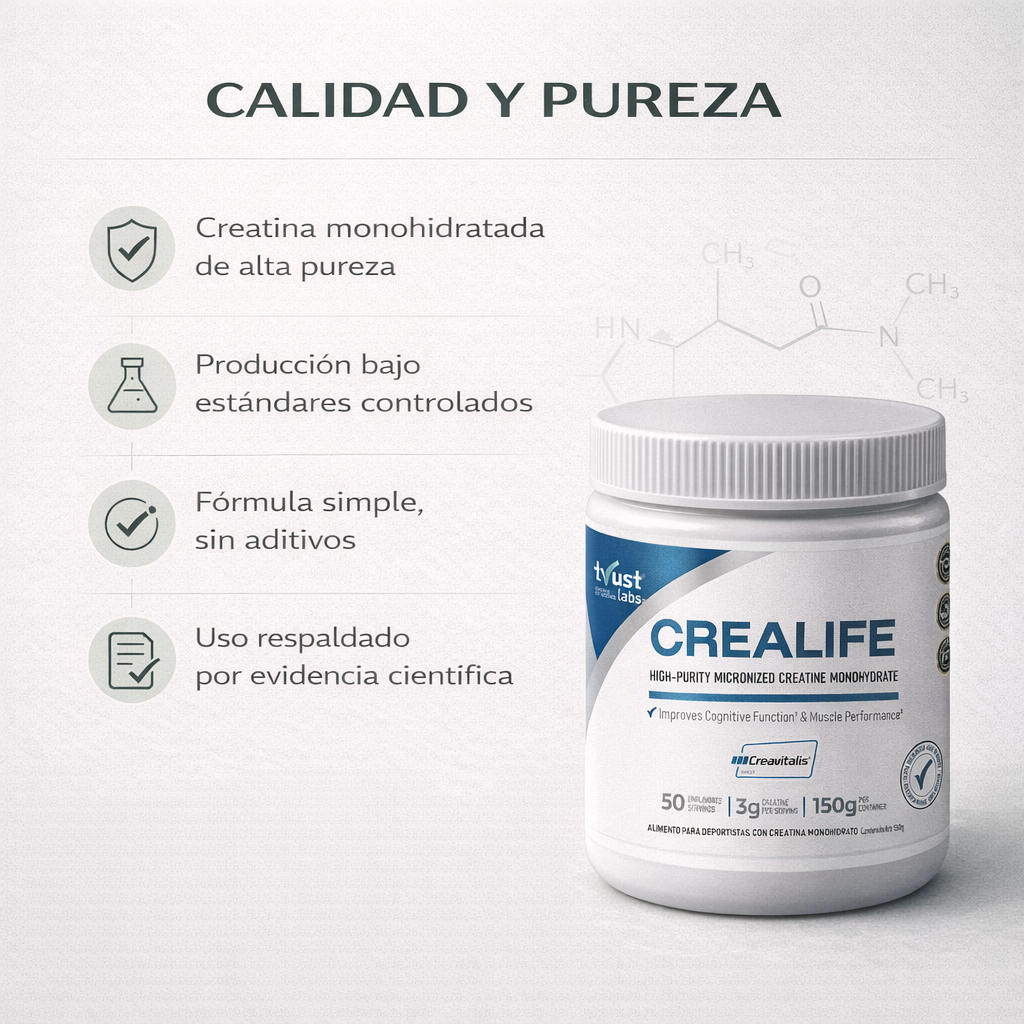 Crealife® - Creatina Monohidratada 150g by Creavitalis®