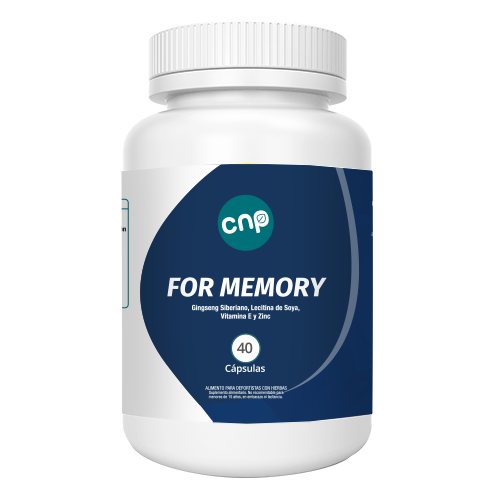 FOR MEMORY 40 capsulas. - Suplemento Natural | MercadoBienestar ...