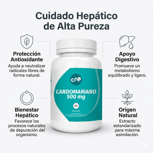 Cardomariano – Cuidado hepático natural | 60 cápsulas