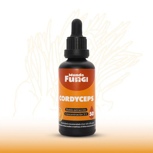 Extracto de Cordyceps en gotas – Doble Extracción 3:1 (50 ml)