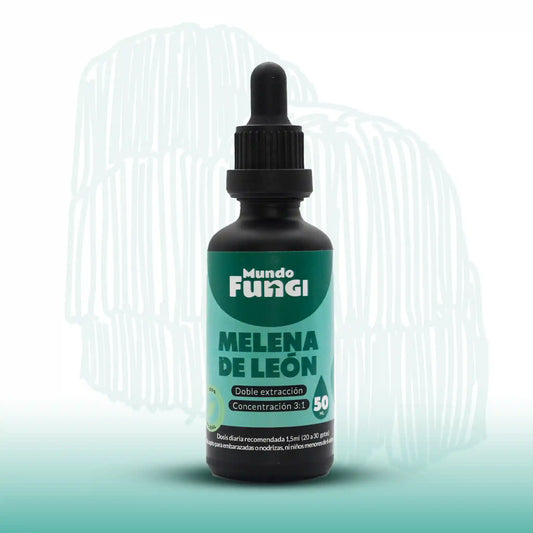 Extracto de Melena de León en gotas – Doble Extracción 3:1 (50 ml)