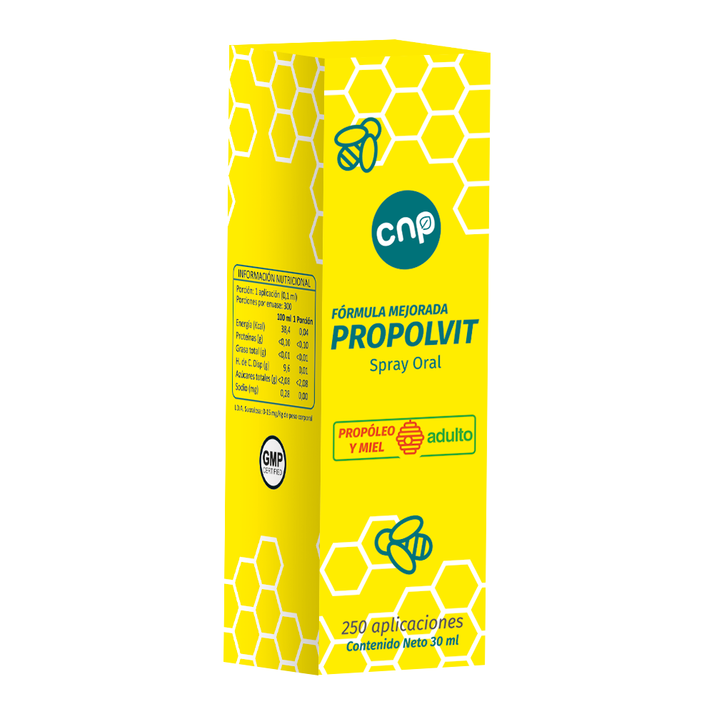 Propolvit Spray – Bienestar natural para la garganta | 30 ml