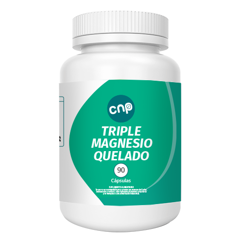 Triple Magnesio Quelado 800 mg - Bienestar muscular y cognitivo | 90 cápsulas