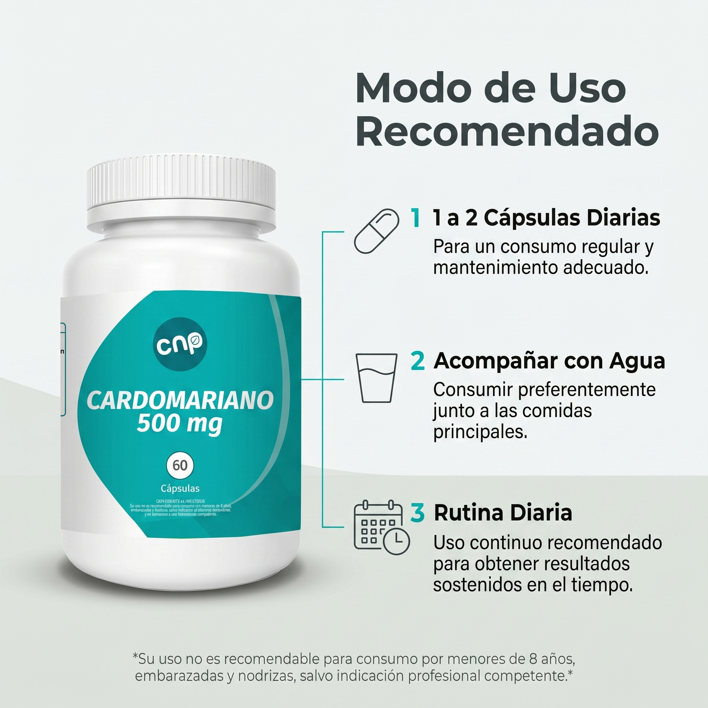 Cardomariano – Cuidado hepático natural | 60 cápsulas
