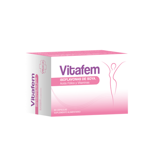 Vitafem Menopausia - Equilibrio hormonal y bienestar femenino | 60 cápsulas