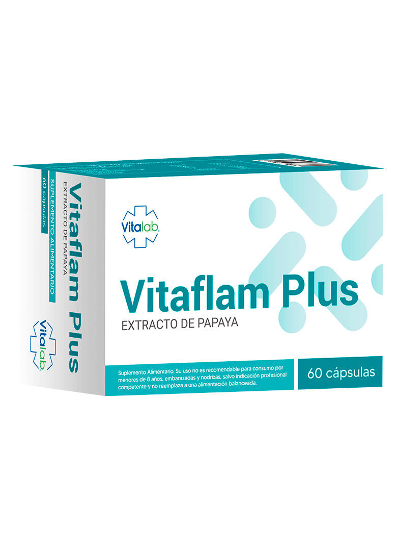 Vitaflam Plus – Apoyo antiinflamatorio y alivio de hinchazón | 30 cápsulas