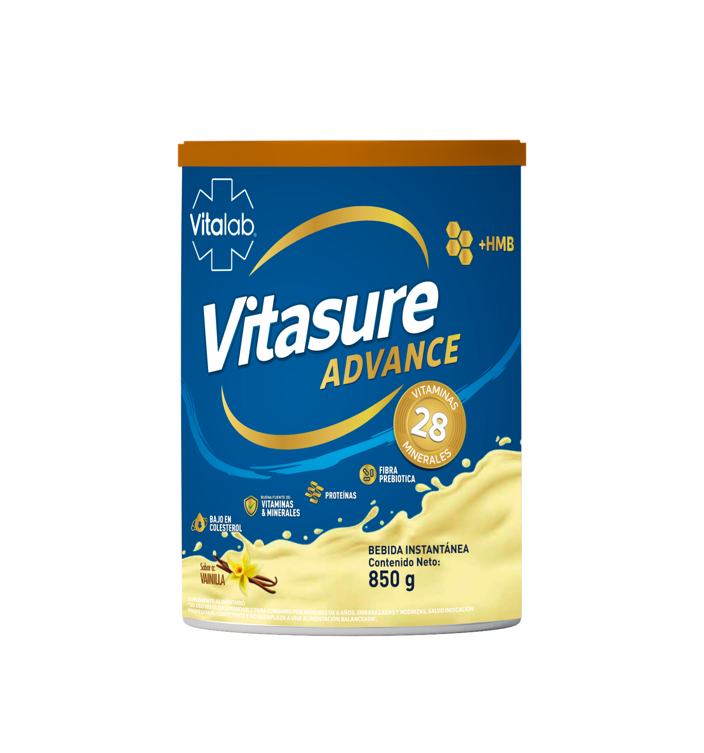 Vitasure Advance - Nutrición avanzada con HMB y 28 vitaminas | 850g