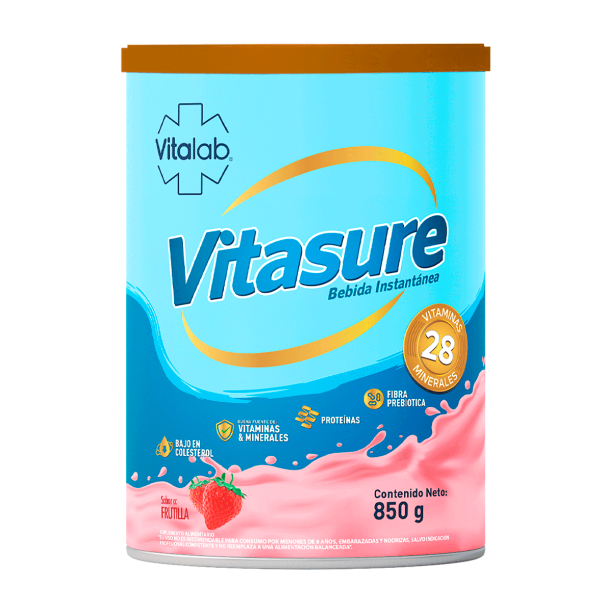 VITASURE FRUTILLA 850 g.